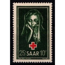 SAAR - Røde Kors - Postfrisk.