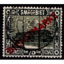 SAAR - Tjenestemærke - Skråt overtryk