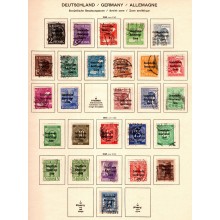 DDR - God Samling i Schaubek Album - Mange mærker og komplette sæt - Stemplet.