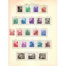 DDR - Samling i Stender album - Mange mærker og komplette sæt.