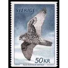 Jagtfalk. Postfrisk.