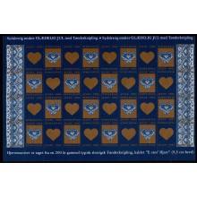 1982. Sydslesvig. Julemærker. Ufoldet helart. Tønderkniplinger.