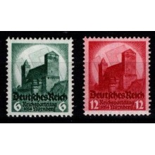 Partidag. Komplet sæt. Postfrisk.