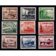 Nødhjælp. Komplet sæt. Postfrisk.