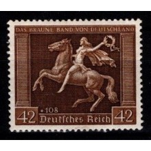 "Brune bånd". Tysk Rige. Postfrisk.