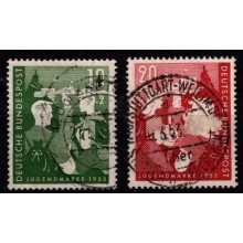 Ungdomsherberger - Komplet sæt - Vesttyskland.