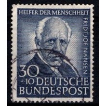Velgørenhedsmærke/Menneskehedens hjælpere - AFA 1139, 30+10 pf. Blå - Vesttyskland.