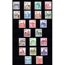 Tilbud, Vesttyskland, Slotte og borge. Postfrisk.