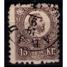Ungarn. Franz Josef I. (15 kr. brun)