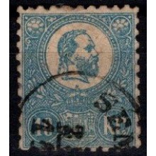 Franz Josef 1. (10 kr. blå).