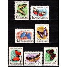 Sommerfugle. Komplet sæt. Postfrisk.