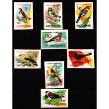 Sangfugle. Komplet sæt. Utakket. Postfrisk.