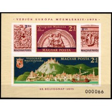 Frimærkets dag. Miniark. Utakket. Postfrisk.