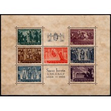 St. Stefans 900-års dødsdag. Miniark. Ustemplet.