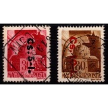 Ungarn. Bogstavprovisorier.