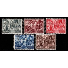 Kirkemøde. Komplet sæt. Ustemplet.