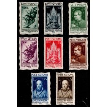 Den katolske presses verdensudstilling. Komplet sæt. Ustemplet.