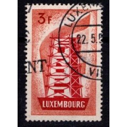 1956 - Luxembourg - AFA 552 - Europa - Frimærke - Stemplet.
